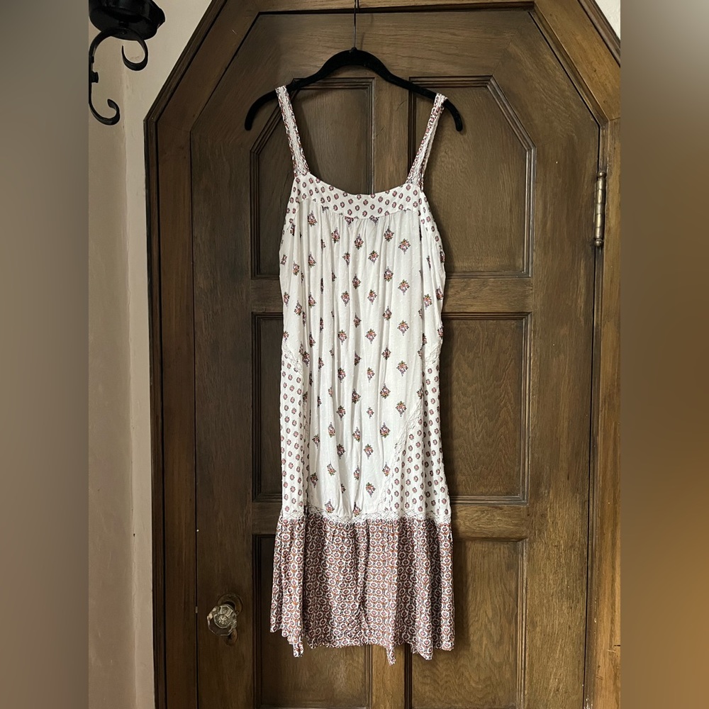 Anthropology Floral Dress